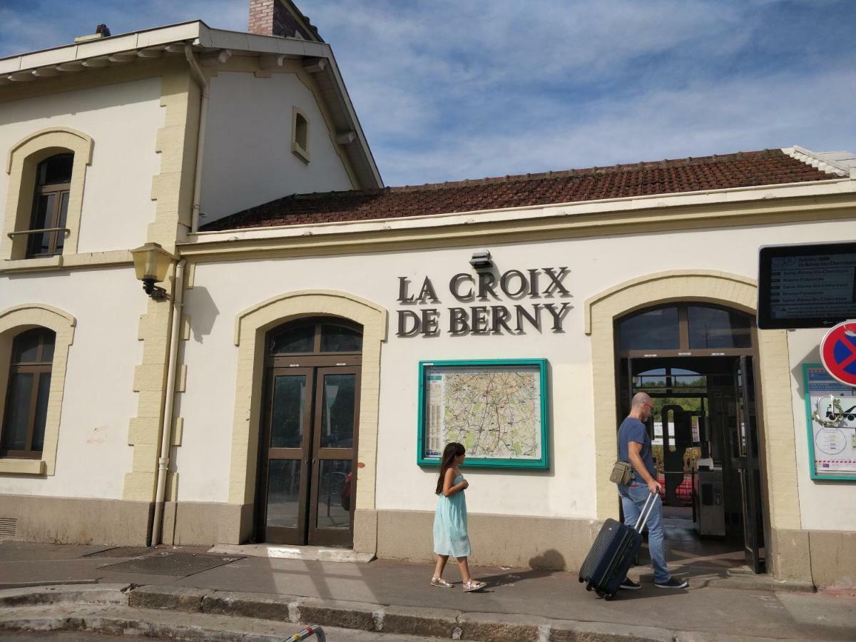 Le Parisien T1Antony-Berny By Beds4Wanderlust - 35M2 Avec Balcon - Aeroport Orly 5Miles - Train Station Rer B Orlyval 1Mile 아파트 외부 사진